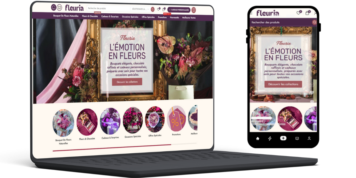 Crafting a Luxury Digital Florist Experience for Fleuria.ma 1