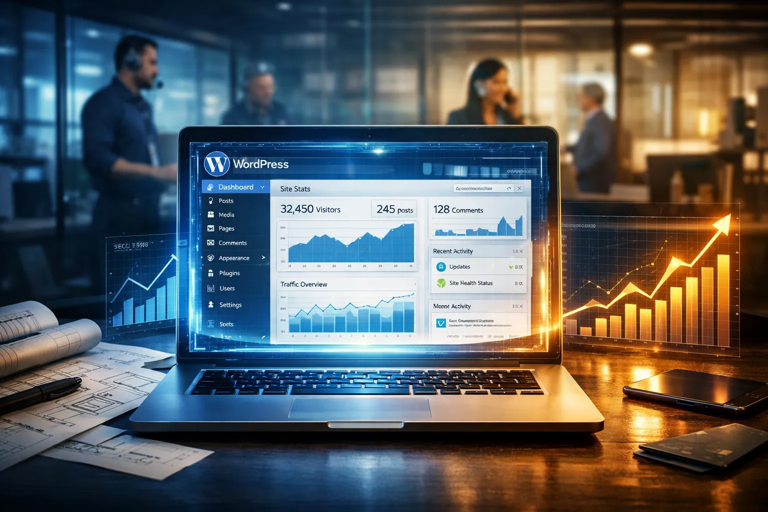 Professional WordPress Maintenance Service providing security, speed, and business growth for scaling enterprises.
